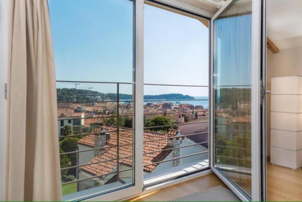 Апартаменты Sea View House Fontera Ровинь Экстерьер фото